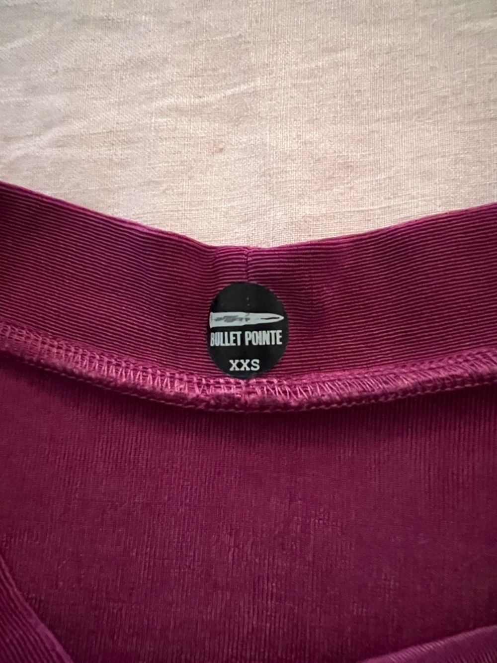 Bullet Pointe XXS Skirt in Plum! - Picture 2 of 3